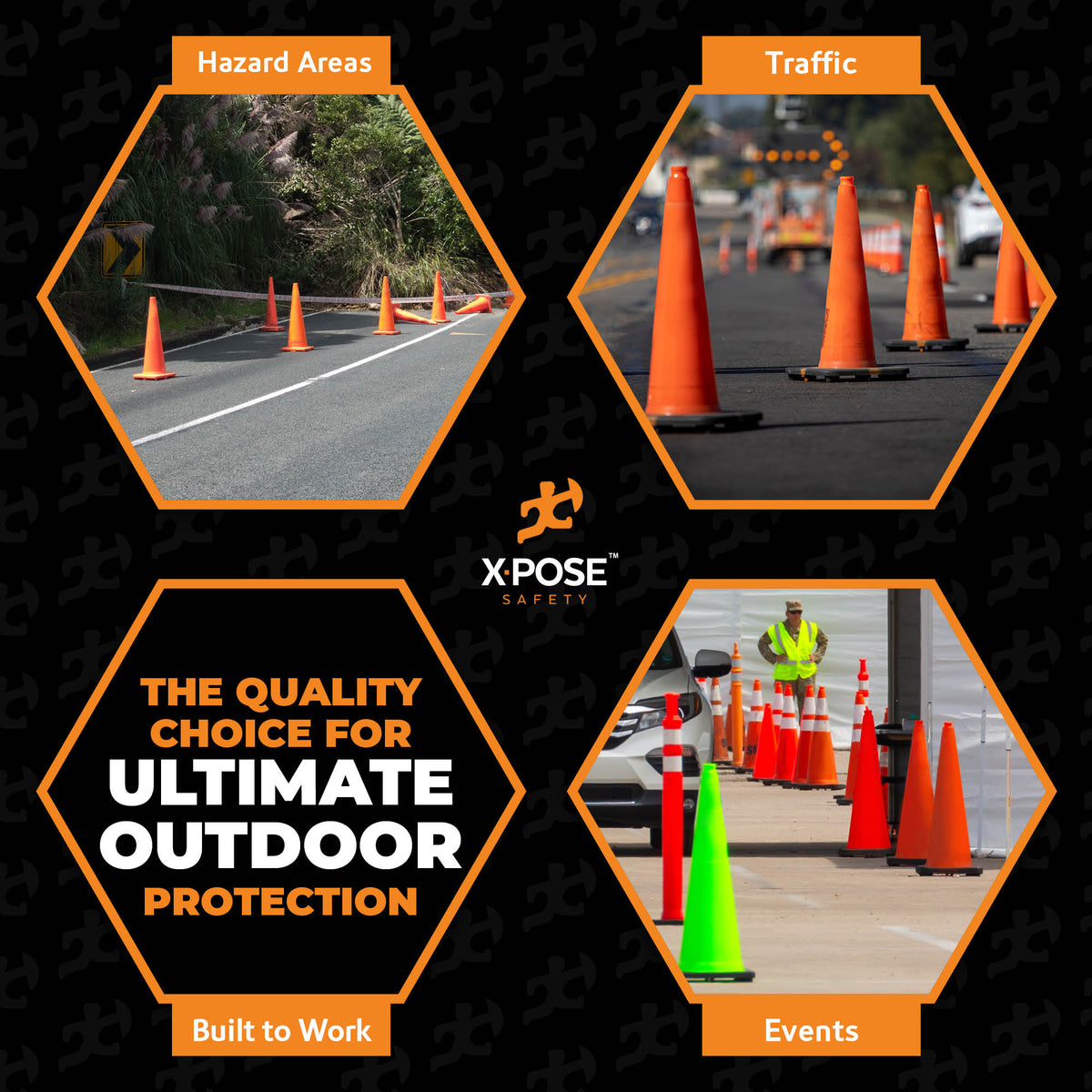 36" Orange Traffic Cone