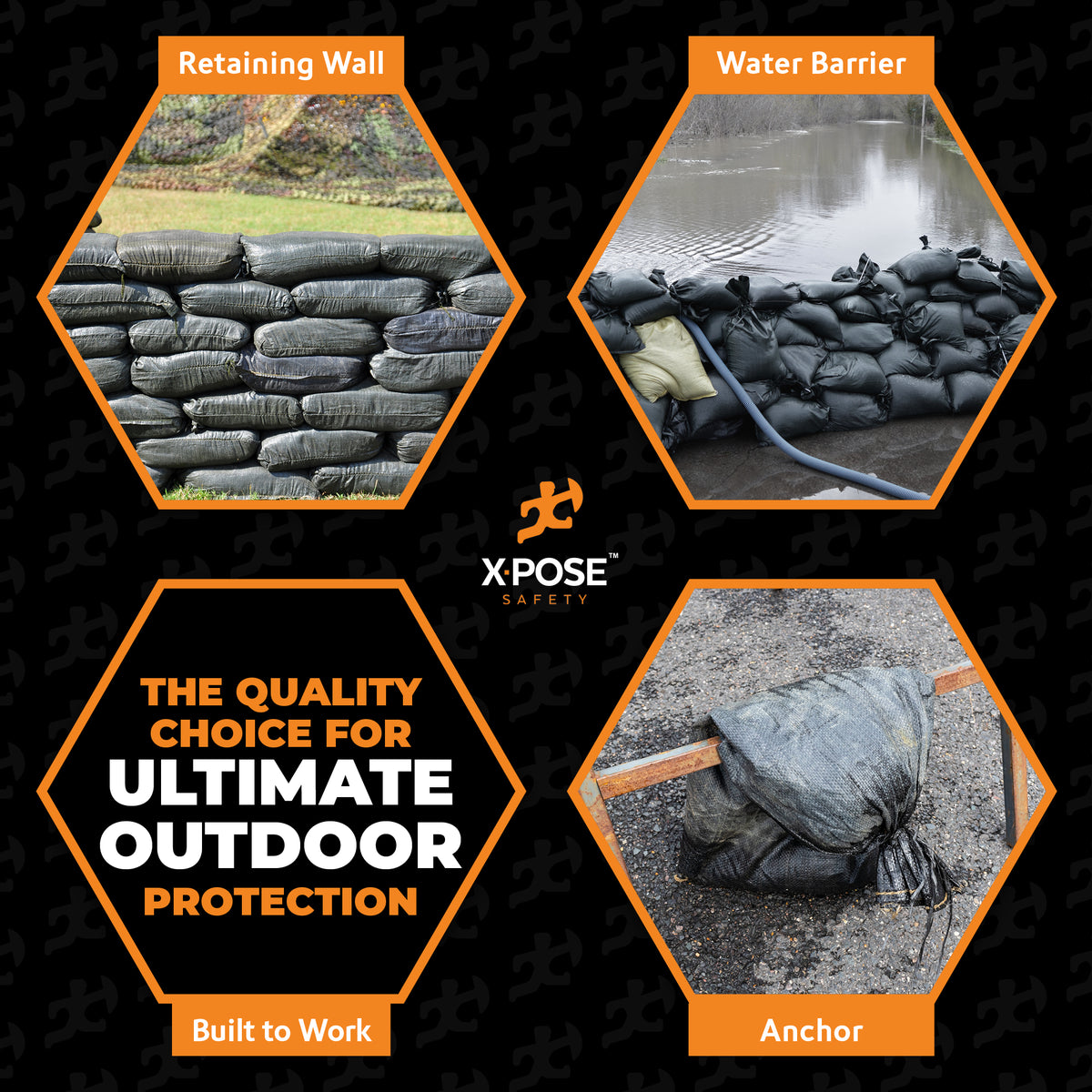 H/D Woven Polypropylene Empty Sand Bags