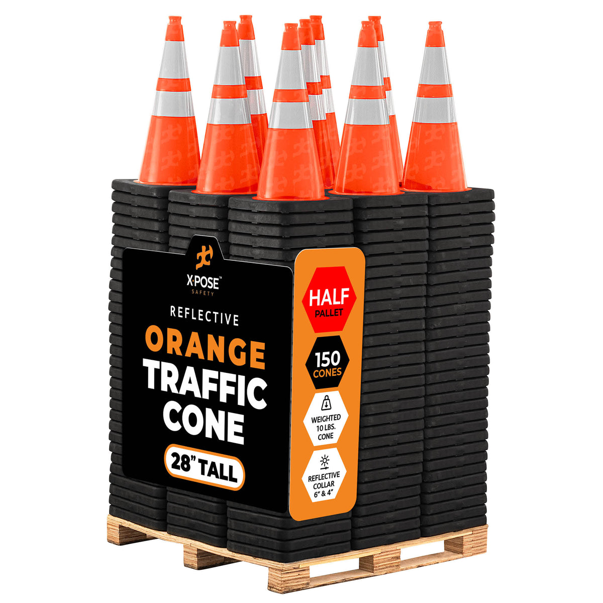 28" Orange Traffic Cone